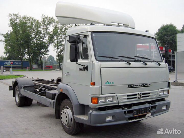 Кабина Камаз 4308, евро-3, цв.серый