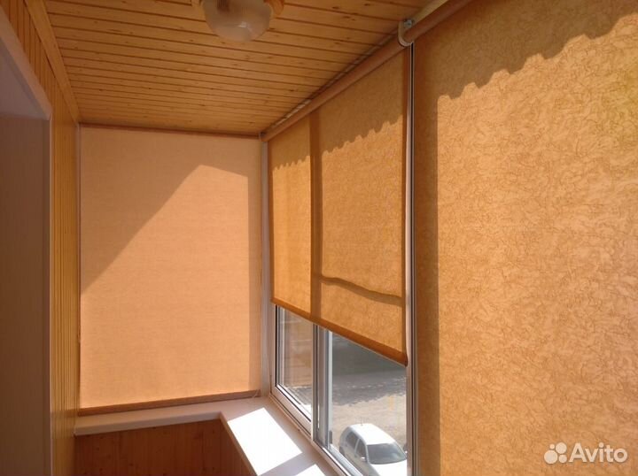 Рулонные шторы и жалюзи на окна