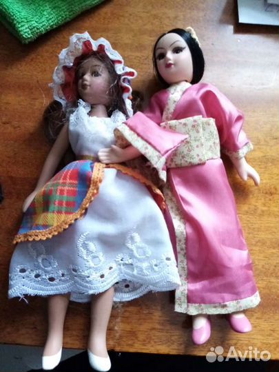 Куклы фарфор коллекционные