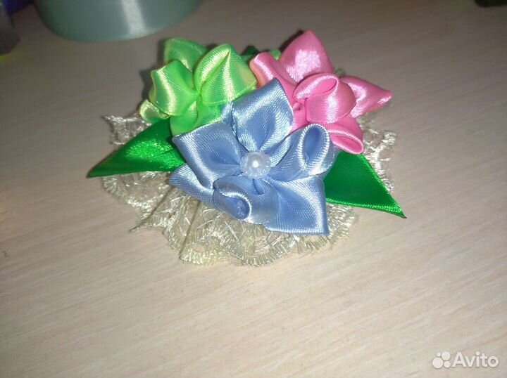 Заколка / резинка канзаши