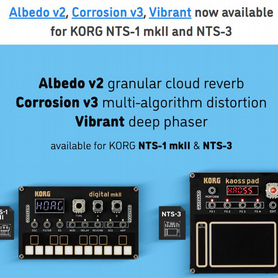 Эффекты для Korg NTS-1 MK2 и NTS-3