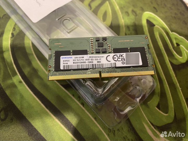 Оперативная память для ноутбука DDR5 sodimm 8GB