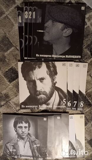 Виниловые пластинки. Высоцкий. Цена за 1 шт