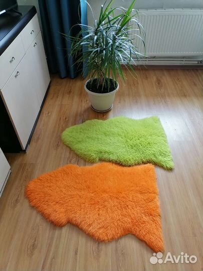 Коврик из натуральной овечьей шкуры