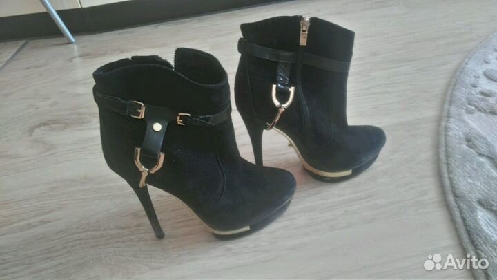 Ботильоны натуральная кожа
