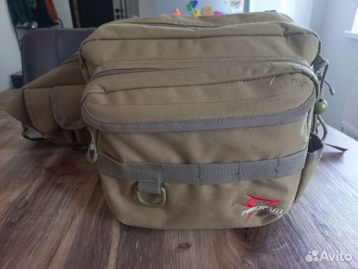Рюкзак,сумка нейлоновая,рыбацкая, сумка-спининг-та