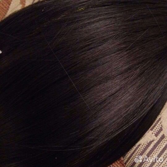 Волосы на заколках