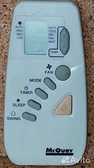 Пульт McQuay, NeoClima