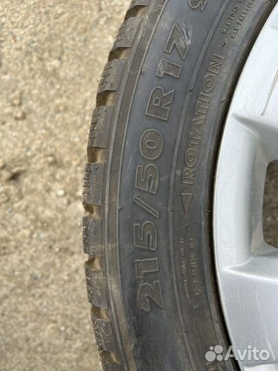 Диски с резиной зимние r17 mazda 6