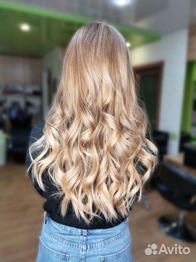 Окрашивание в один тон