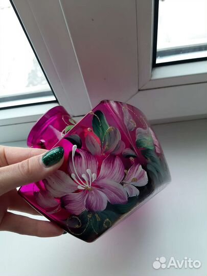 Набор стопок, сахарница и молочник