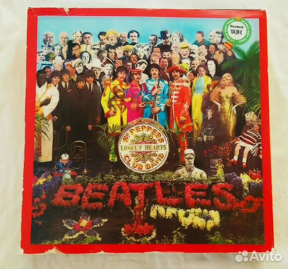 Виниловые пластинки the beatles