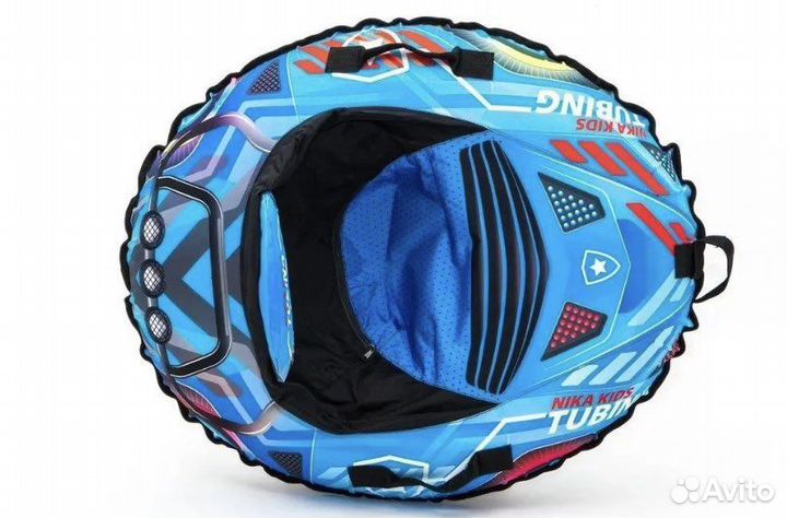 Тюбинг ватрушка в виде машинки