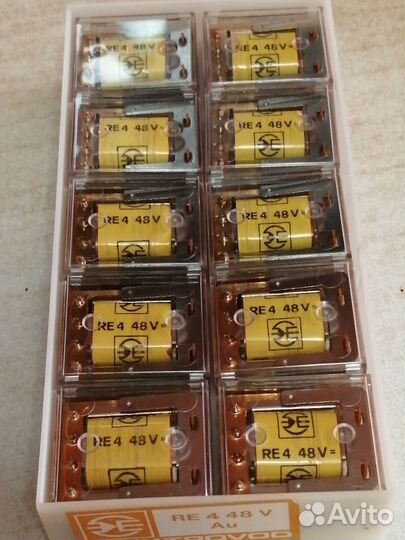 Реле электромагнитное RE4 48V