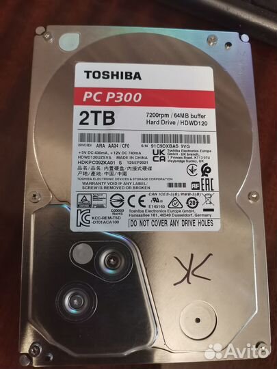 HDD 3.5 Жесткие диски 2000 gb