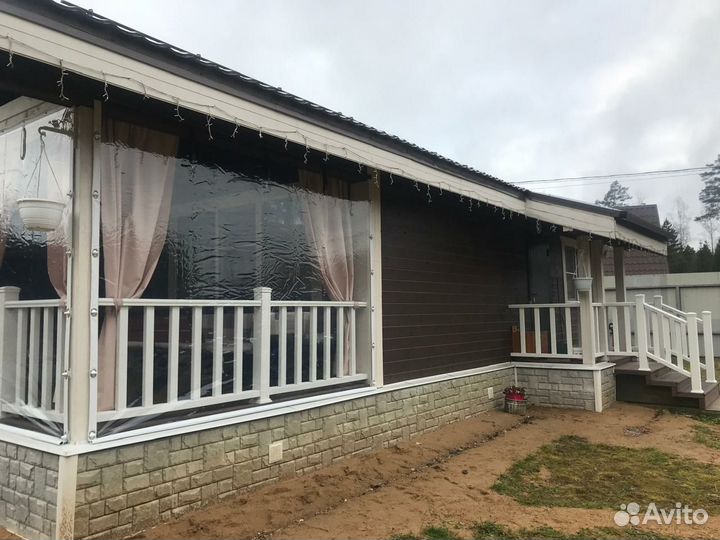 Мягкие окна с открывающимися створками