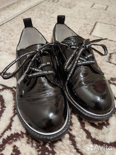Школьная обувь для дев. 30 размер натуральная кожа