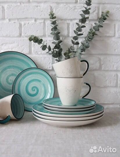Набор столовой посуды керамика