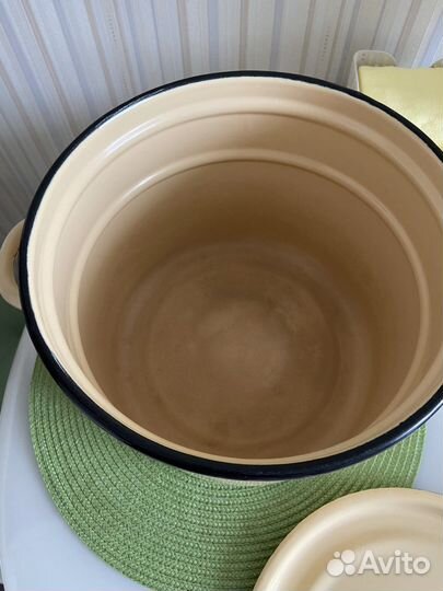 Кастрюли эмалированные 9л, 5л, 3л