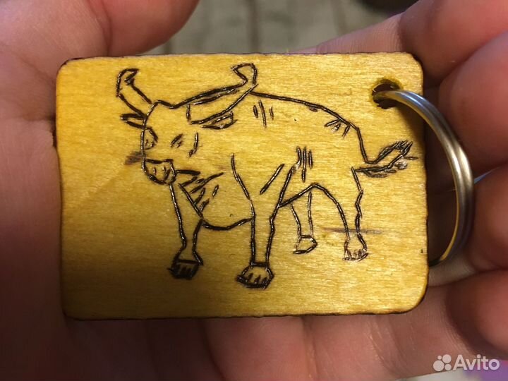 Брелки из дерева