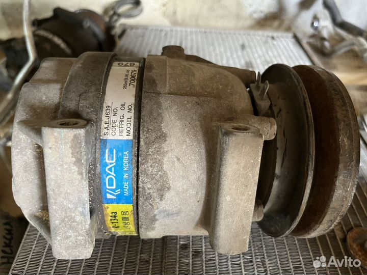 Компрессор кондиционера daewoo nexia