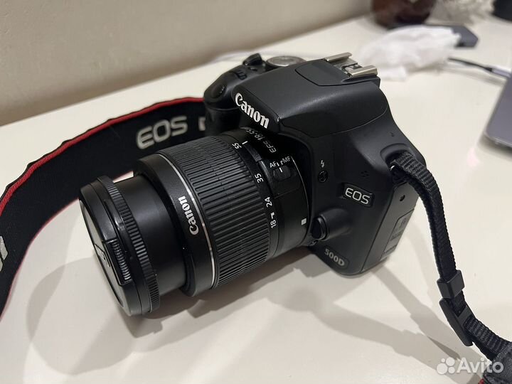 Зеркальный фотоаппарат canon 500d