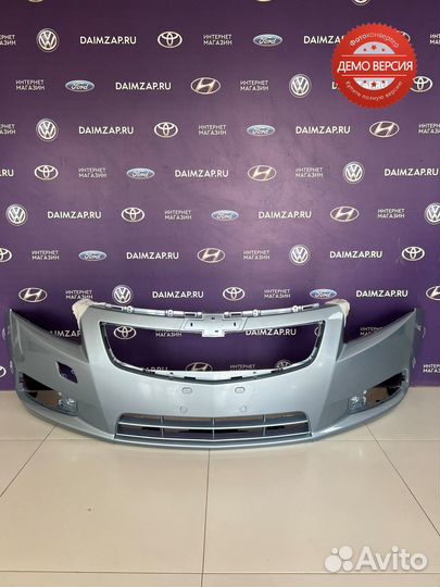 Бампер передний Chevrolet Cruze (2009) / голубой