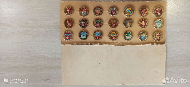 Набор сувенирных знаков