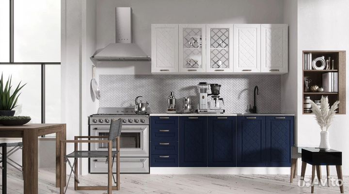 Готовая кухня мдф 2 метра