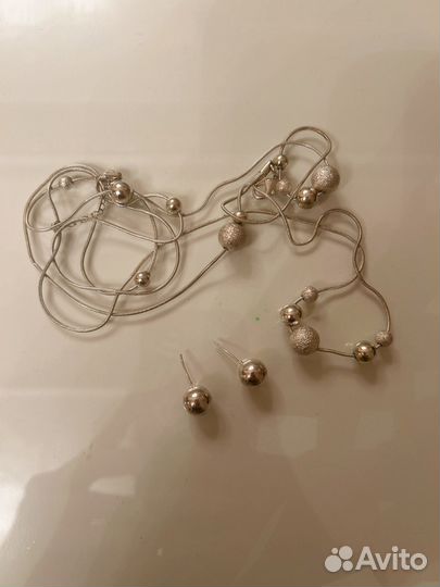 Серебро гарнитур