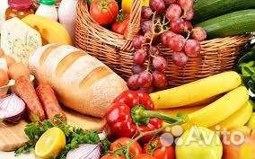 Хлеб бакалея овощи фрукты