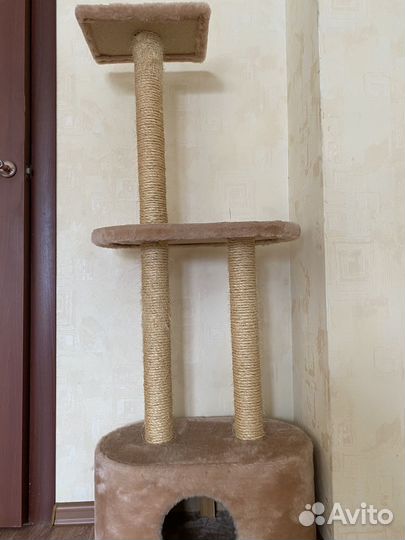 Когтеточка с домиком бу