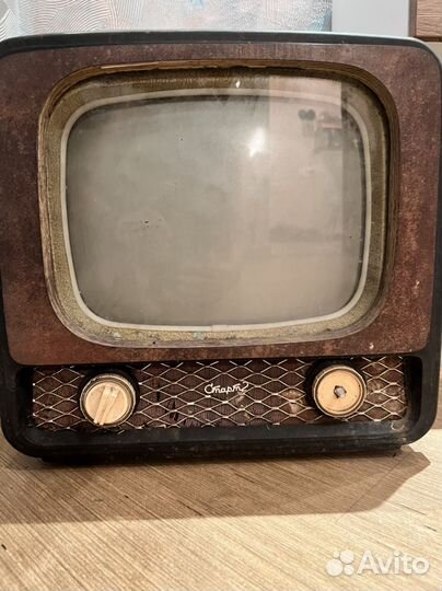 Старый телевизор СССР старт 2