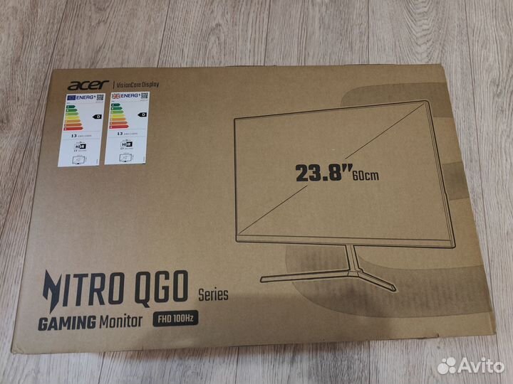 Монитор Acer Nitro 24 дюйма 100 hz
