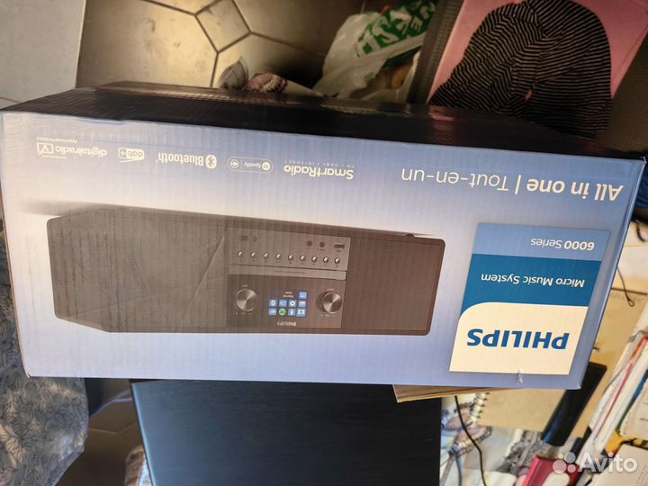 Музыкальная микросистема philips tam 6805