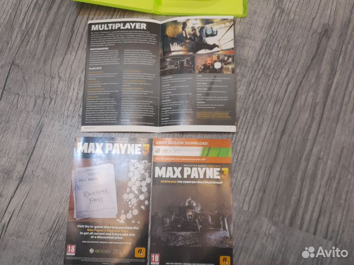 Max Payne 3 для Xbox 360 лицензия