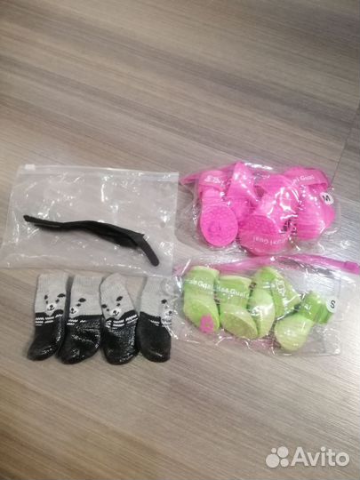 Обувь для собак мелких пород сапожки, носочки