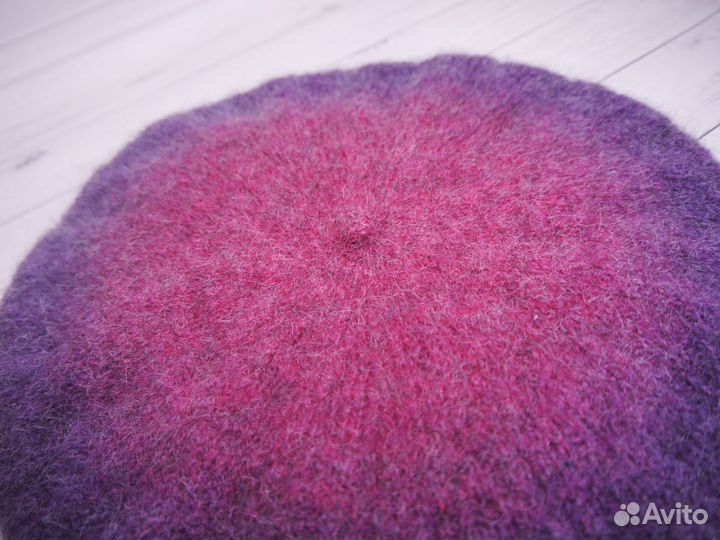 Берет и шарф - бактус, 100% шерсть, новые