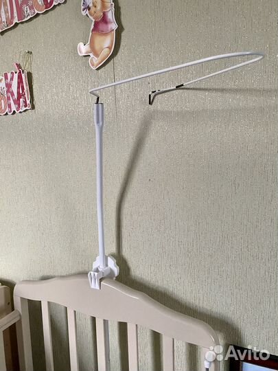 Балдахин в кроватку с держателем