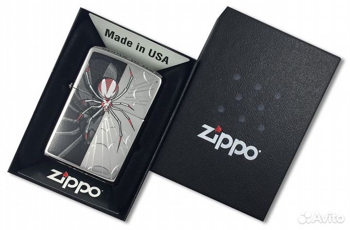 Zippo. Spider/ Паук. Редкая. Новая