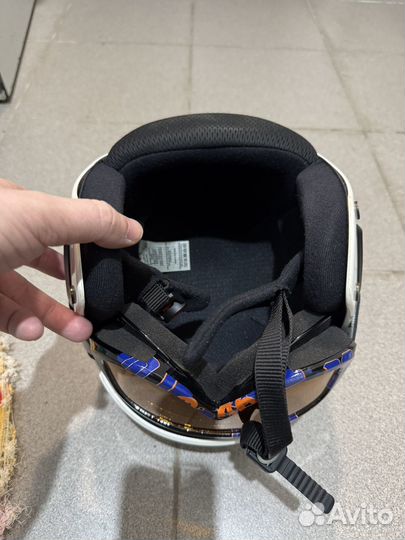 Горнолыжный шлем uvex race+