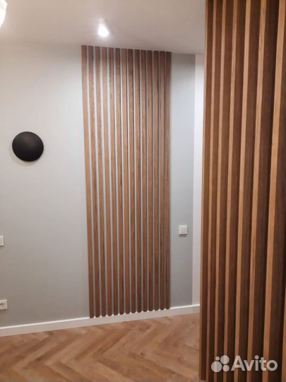 Перегородки реечные