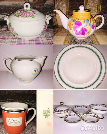 Фарфор Дулево,зик,Довбыш,Буди - СССР