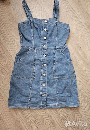 Джинсовый сарафан H&M s