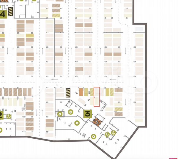 Машиноместо, 29 м²