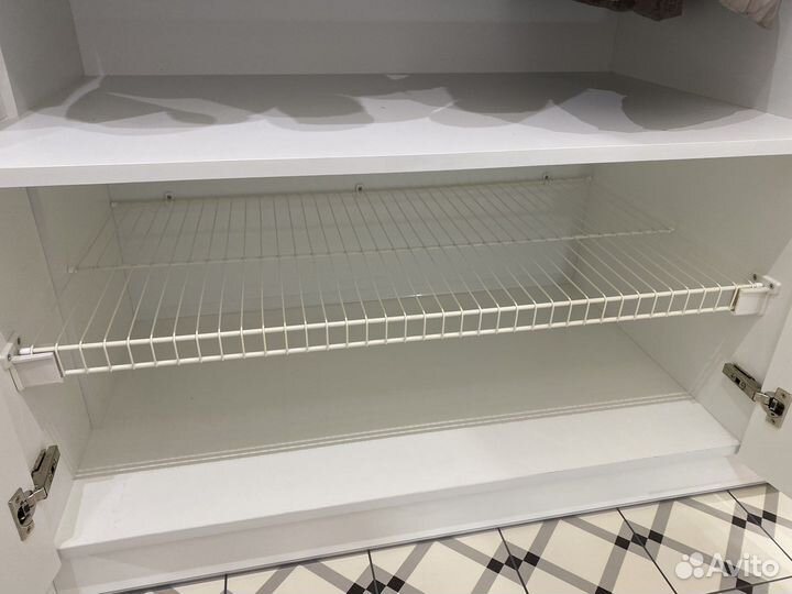 Полка сетчатая, 500*1000 мм, с набором креплений