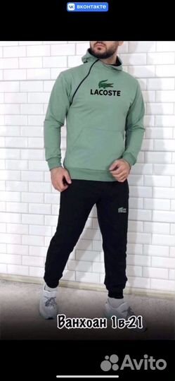 Мужской Спортивный костюм Lacoste