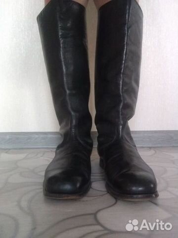 Сапоги хромовые