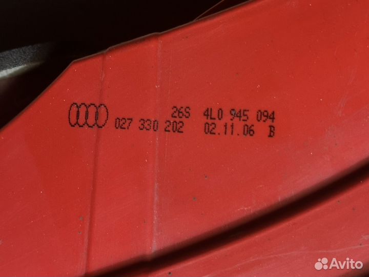 Audi Q7 фонарь задний правый