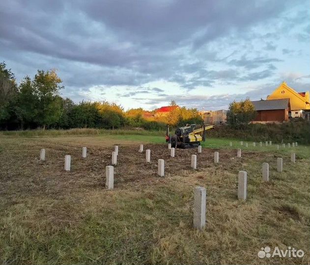 Сваи железобетонные для фундамента